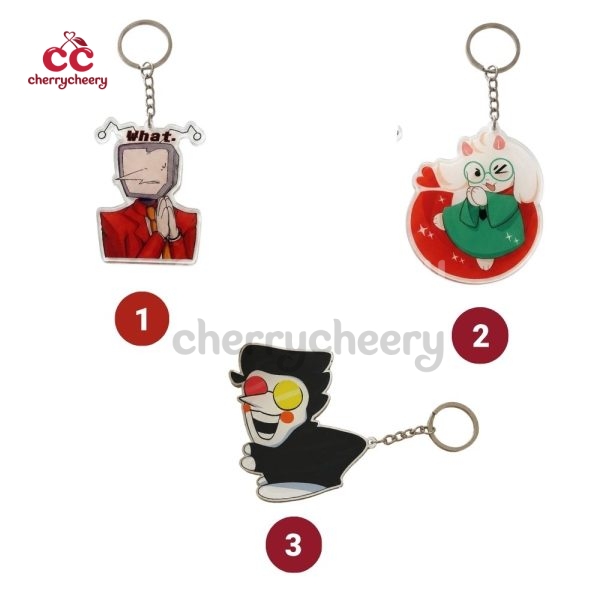 Deltarune Acrylic Keychain