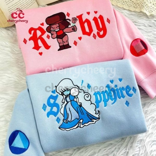Ruby & Sapphire Embroidered Shirt