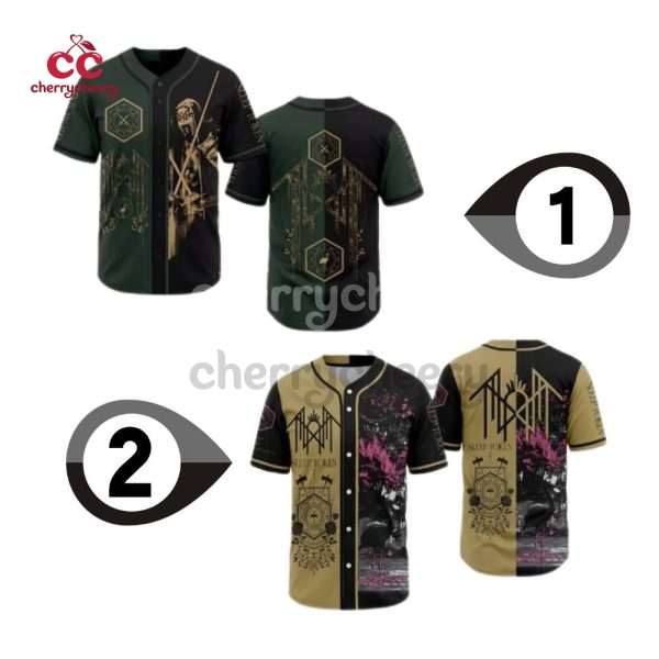 Sleep Token Baseball Shirt, Metal Band Jersey