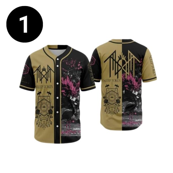 Sleep Token Baseball Shirt, Metal Band Jersey
