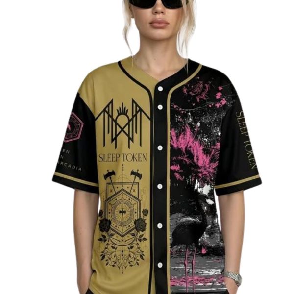 Sleep Token Baseball Shirt, Metal Band Jersey