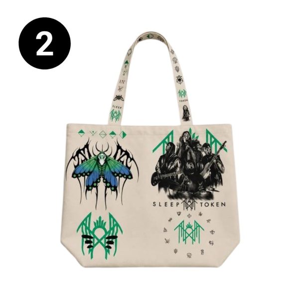 Sleep Token Tote Bag, Alternative Rock Music Tote Bag