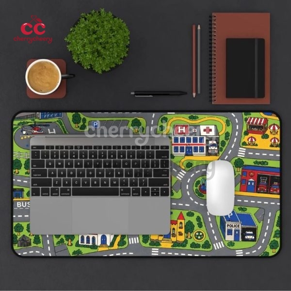 90s Nostalgia Play Carpet Desk Mat