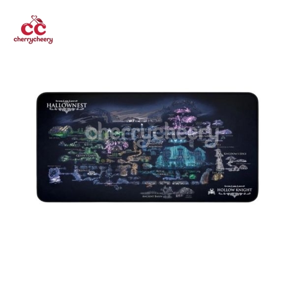Hollow Knight Hallownest Map Desk Mat