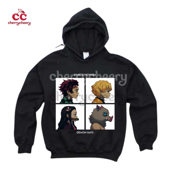 Demon Slayer - Kamaboko Team x Gorillaz Shirt