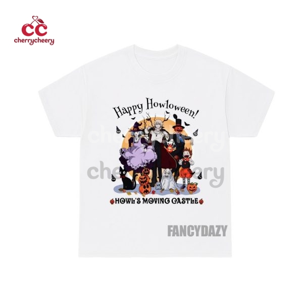 Howl’s Moving Castle Happy Halloween Shirt