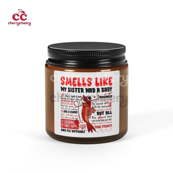 True Story Shrimp Shark Tale Candle