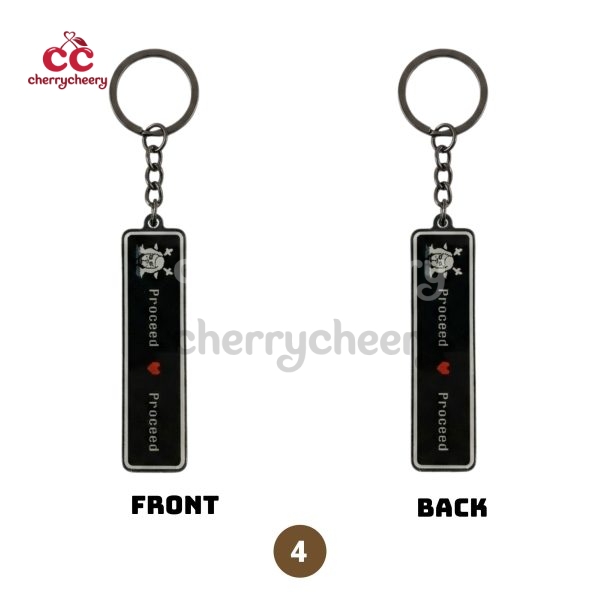 Double Sided Deltarune Acrylic Keychains
