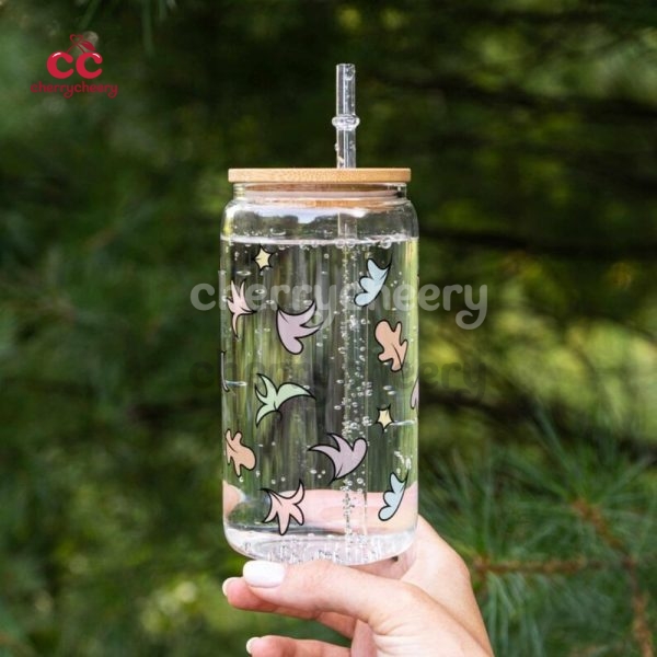 Heartstopper Inspired 16 oz Sipper Glass