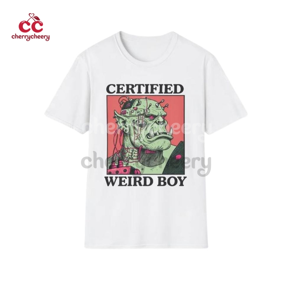 Certified Weird Boy Ork Shirt, Warhammer 40k Certified Weird Boy Ork Shirt, Warhammer 40k