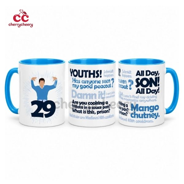 29! Schmidt New Girl Show Quotes Mug