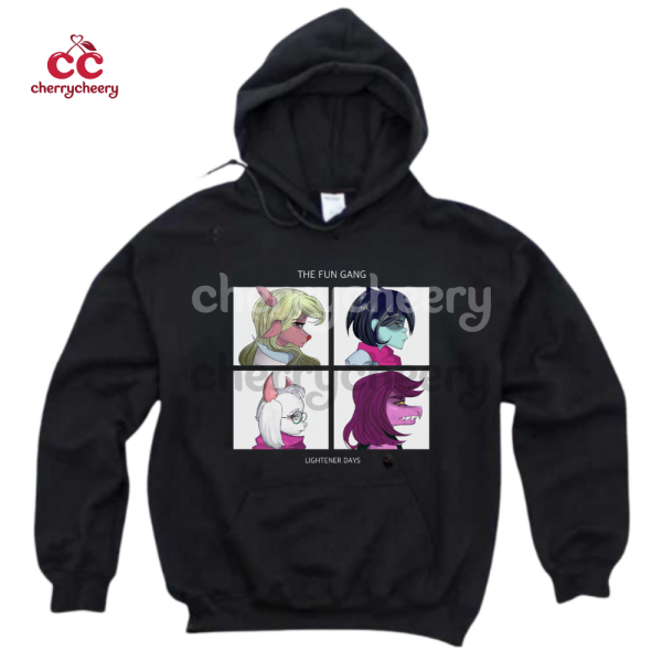The Fun Gang Deltarune Shirt, Gorillaz x Deltarune