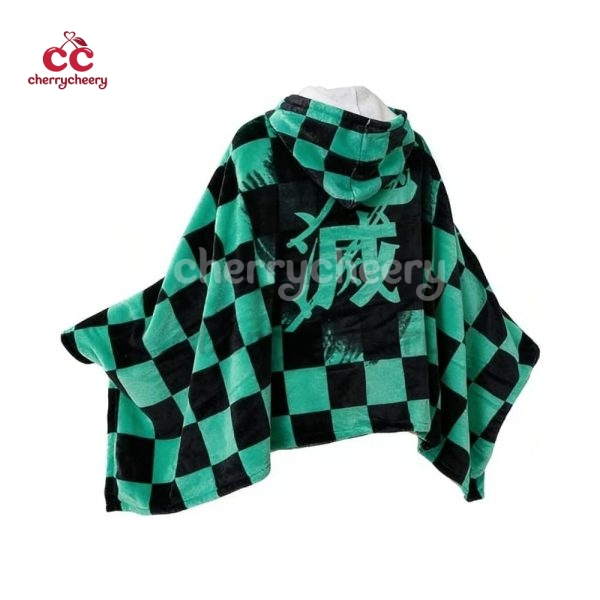 Demon Slayer Hooded Blanket
