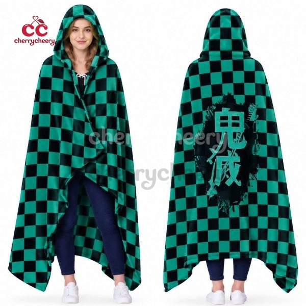 Demon Slayer Hooded Blanket