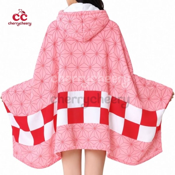 Demon Slayer Hooded Blanket