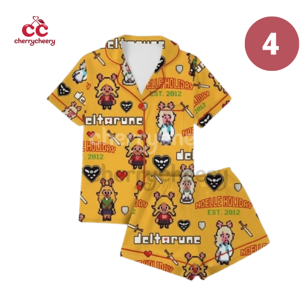 Kris Ralsei Berdly Deltarune Pajamas Set