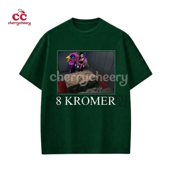 8 KR0M3R Deltarune Inspired Shirt