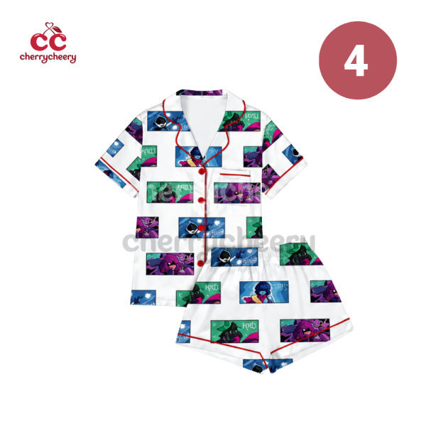 Cute Deltarune Character Pajama Set