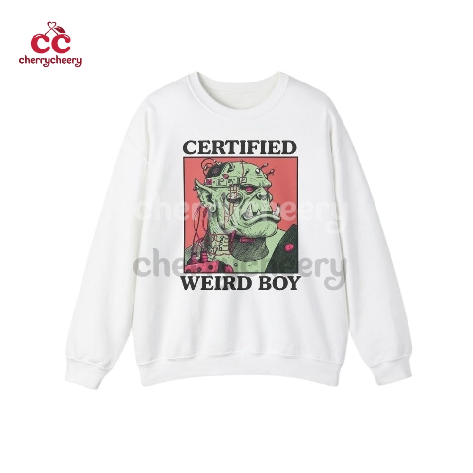 Certified Weird Boy Ork Shirt, Warhammer 40k Certified Weird Boy Ork Shirt, Warhammer 40k