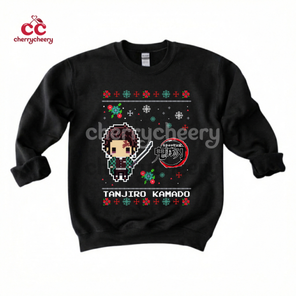 Demon Slayer - Tanjiro Ugly Xmas Shirt