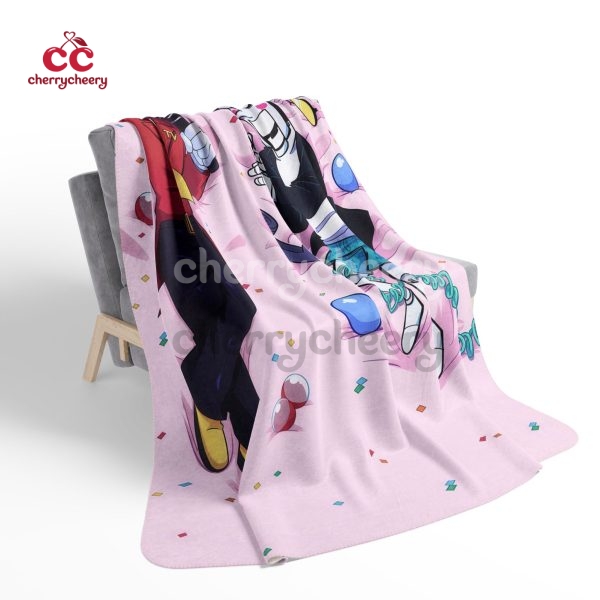 Tenna Spamton Deltarune Blanket