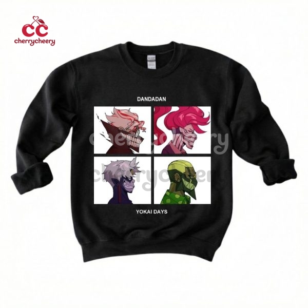Dandadan x Gorillaz Shirt