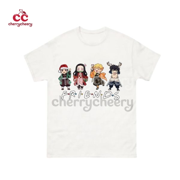 Demon Slayer – Kamaboko Team Friends Xmas Shirt