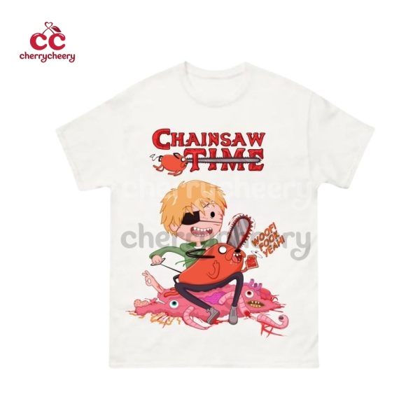 Chainsaw Man x Adventure Time Ver 2 Shirt