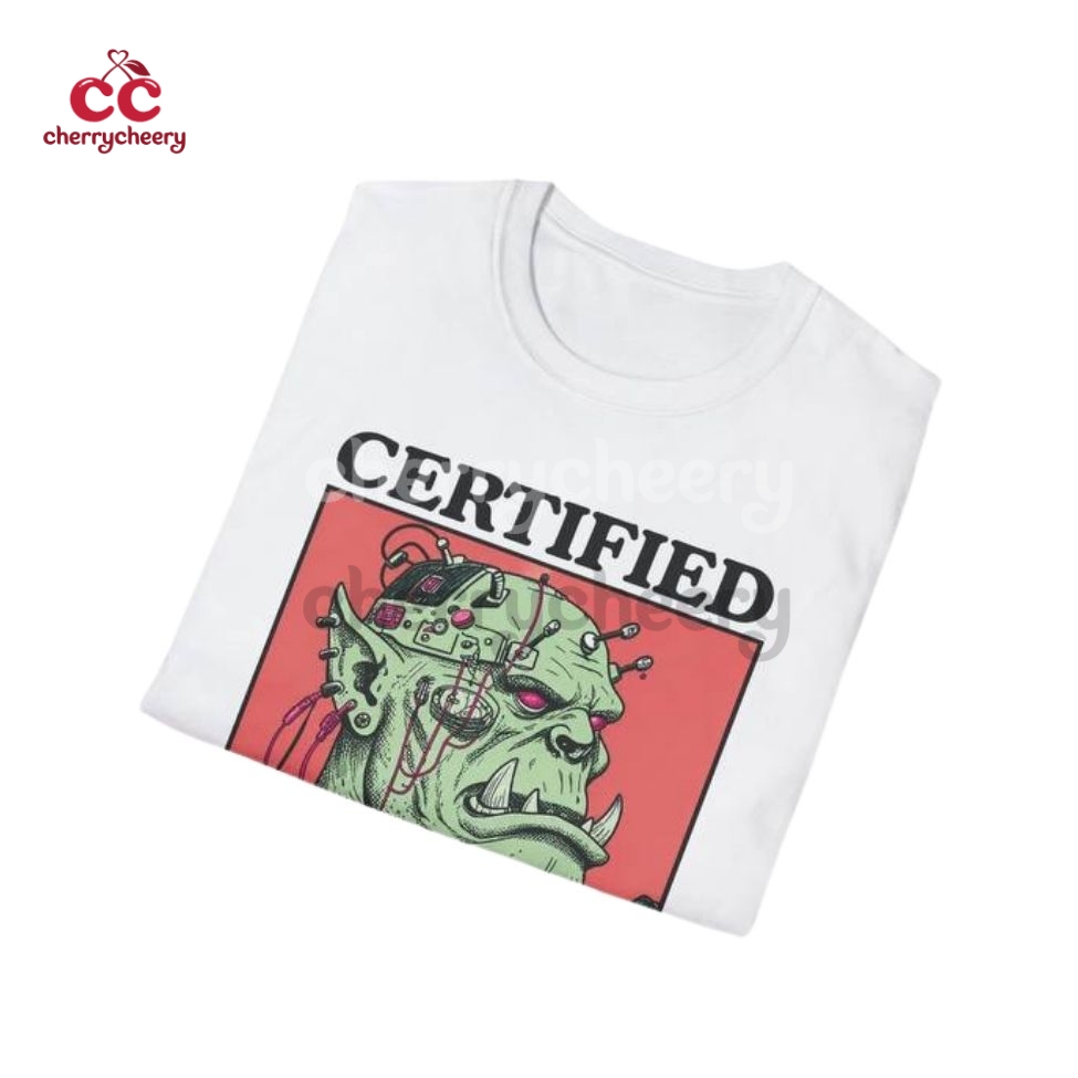 Certified Weird Boy Ork Shirt, Warhammer 40k Certified Weird Boy Ork Shirt, Warhammer 40k