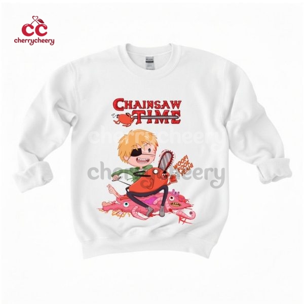 Chainsaw Man x Adventure Time Ver 2 Shirt
