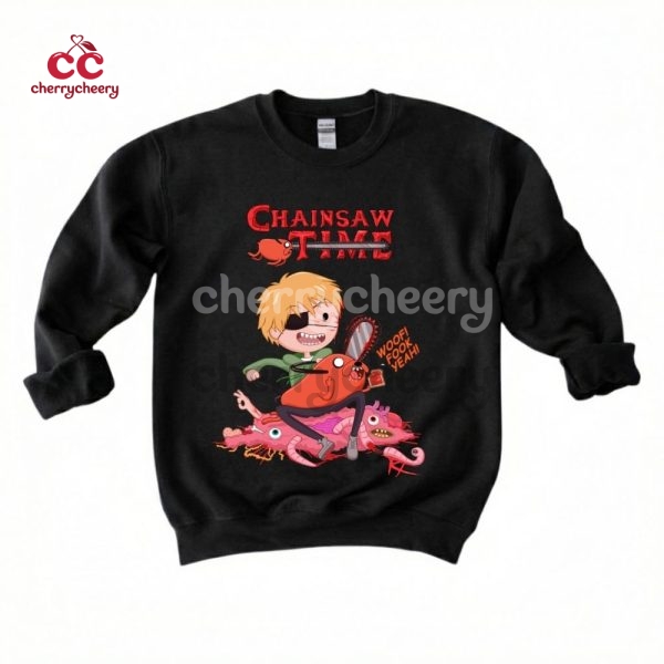 Chainsaw Man x Adventure Time Ver 2 Shirt