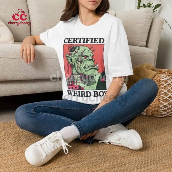 Certified Weird Boy Ork Shirt, Warhammer 40k