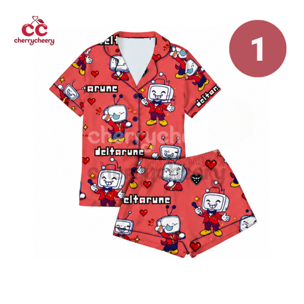 Tenna Deltarune 2 Pajamas Set