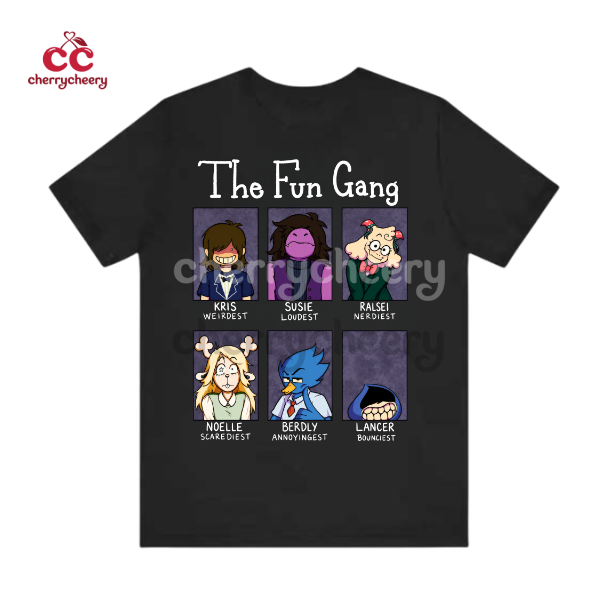 The gangs yearbook Deltarune Shirt The gangs yearbook Deltarune Shirt