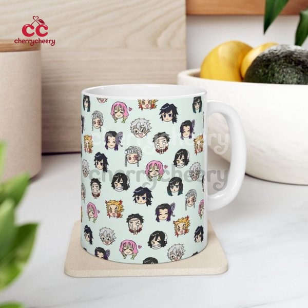 Demon Slayer - Cute Hashiras Face Mug