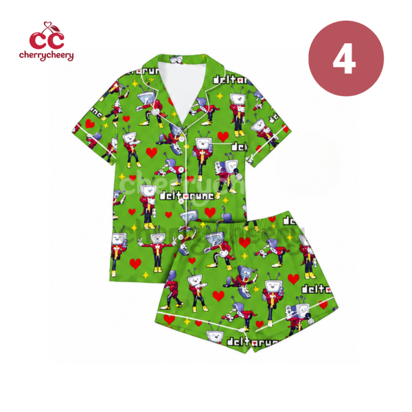 Tenna Deltarune 2 Pajamas Set