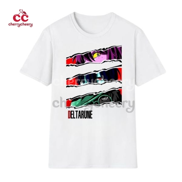 Deltarune Dark Character Eyes Shirt