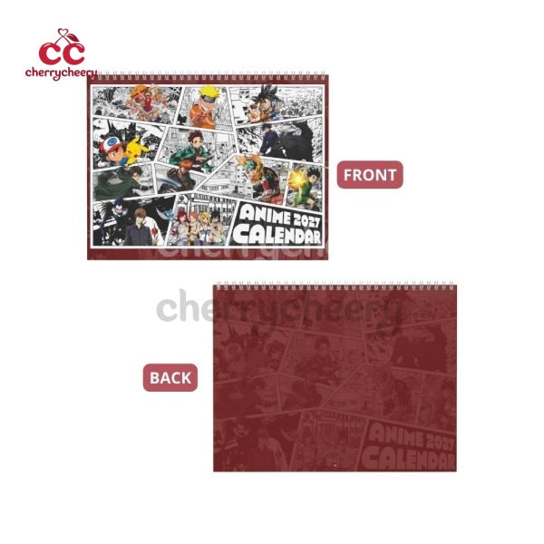 Anime 2027 Calendar