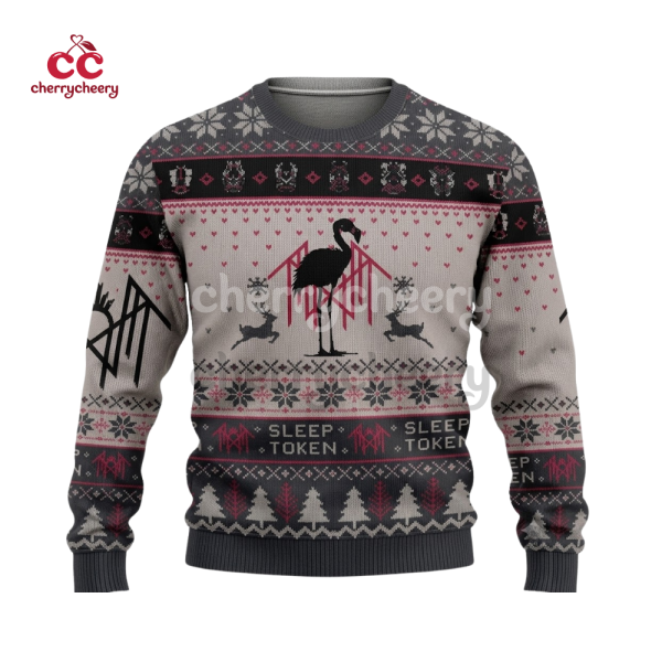 Sleep Token Chistmas Ugly Sweater