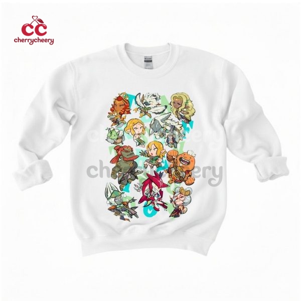 The Legend of Zelda Characters Shirt