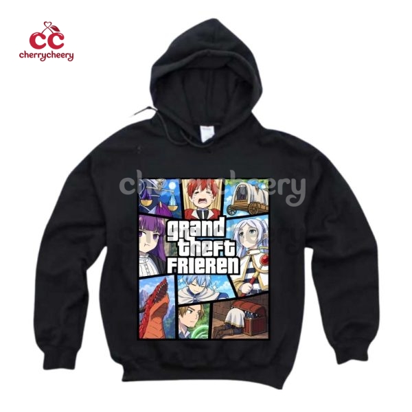 Frieren x Grand Theft Auto Shirt