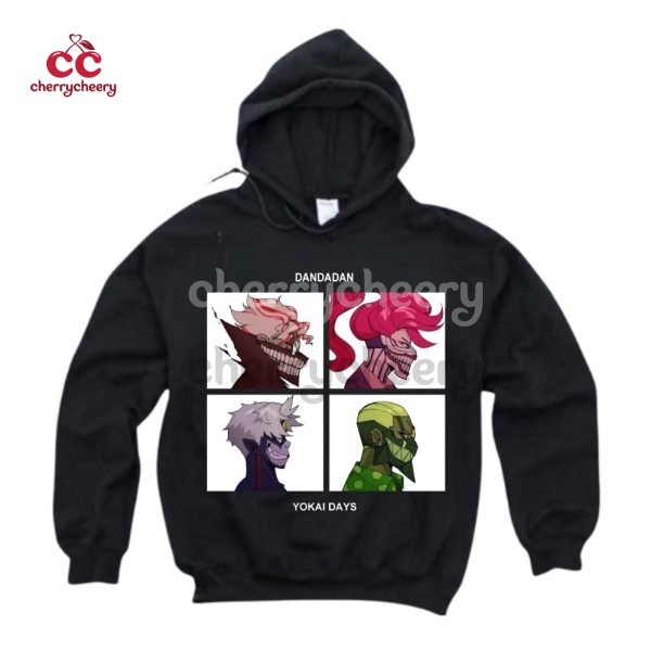 Dandadan x Gorillaz Shirt