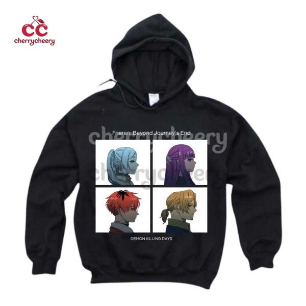 Frieren x Gorillaz Shirt