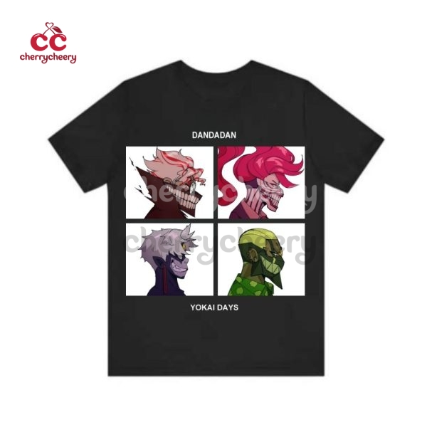 Dandadan x Gorillaz Shirt