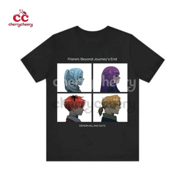 Frieren x Gorillaz Shirt