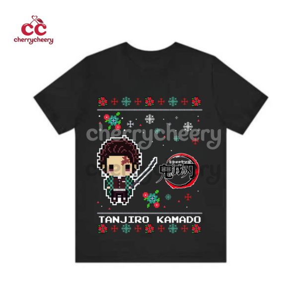 Demon Slayer - Tanjiro Ugly Xmas Shirt