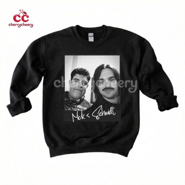 Nick Miller & Winston Schmidt College Selfie New Girl TV Show Quotes Shirt