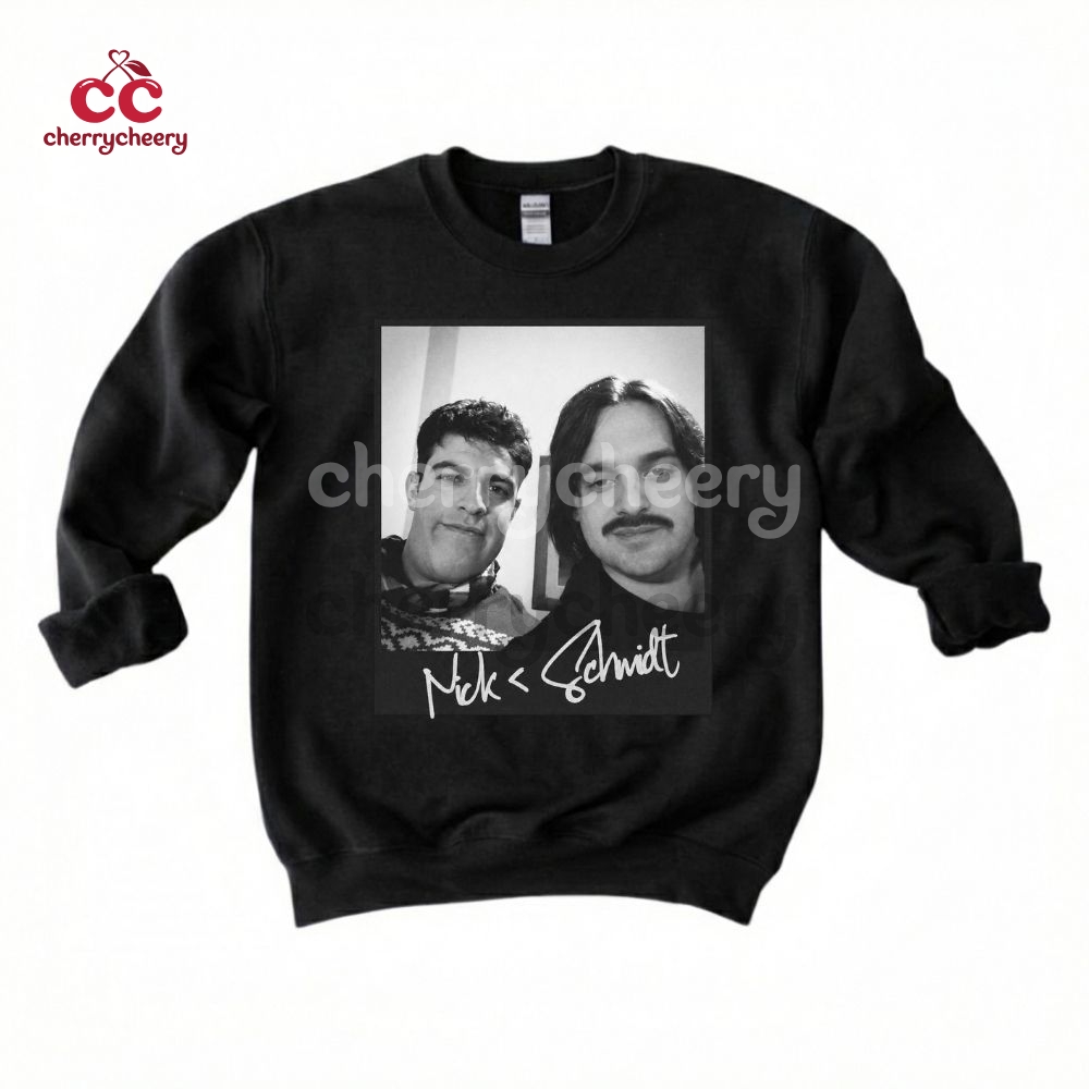 Nick Miller & Winston Schmidt College Selfie New Girl TV Show Quotes Shirt Nick Miller & Winston Schmidt College Selfie New Girl TV Show Quotes Shirt