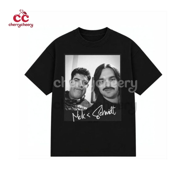 Nick Miller & Winston Schmidt College Selfie New Girl TV Show Quotes Shirt