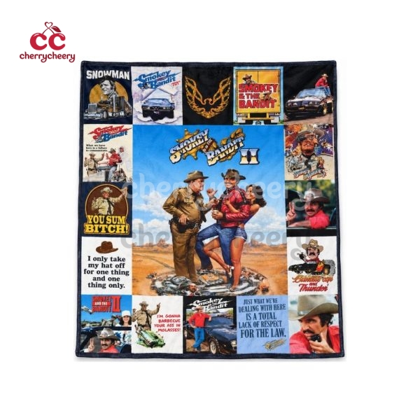 Smokey Movie And The Bandit Fleece Blanket